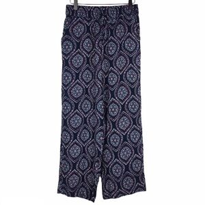 CROWN & IVY Lounge Pants Drawstring Wide Leg Elastic Waist Petite Size Small PS